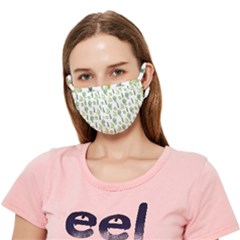 Cactus Pattern Crease Cloth Face Mask (adult)