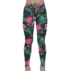 Pink Flamingo Classic Yoga Leggings by goljakoff