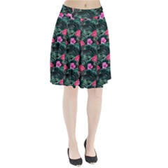 Pink Flamingo Pleated Skirt by goljakoff