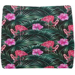 Pink Flamingo Seat Cushion by goljakoff