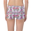 Geometric flowers Reversible Boyleg Bikini Bottoms View4