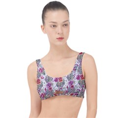 Geometric Flowers The Little Details Bikini Top by goljakoff