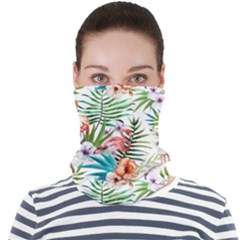 Tropical Flamingos Face Seamless Bandana (adult)