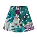 Tropical flowers Mini Flare Skirt View1