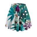 Tropical flowers Mini Flare Skirt View2