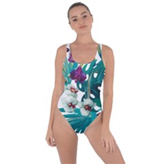 Tropical Flowers Bring Sexy Back Swimsuit by goljakoff