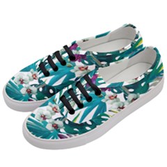 Tropical Flowers Women s Classic Low Top Sneakers by goljakoff