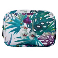 Tropical Flowers Make Up Pouch (small) by goljakoff