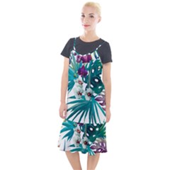 Tropical Flowers Camis Fishtail Dress by goljakoff