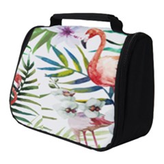 Tropical Flamingo Full Print Travel Pouch (small) by goljakoff