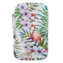 Tropical flamingo Waist Pouch (Large) View1