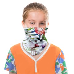 Tropical Flamingo Face Covering Bandana (kids) by goljakoff