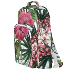 Monstera Flowers Double Compartment Backpack by goljakoff