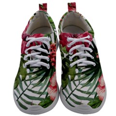 Monstera Flowers Mens Athletic Shoes by goljakoff