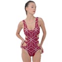 Samba & Winter White Side Cut Out Swimsuit View1