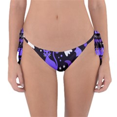 Halloween Party Seamless Repeat Pattern  Reversible Bikini Bottom