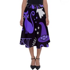 Halloween Party Seamless Repeat Pattern  Perfect Length Midi Skirt by KentuckyClothing