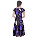 Halloween Party Seamless Repeat Pattern  Cap Sleeve Wrap Front Dress View2