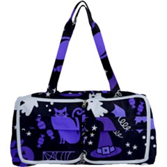 Halloween Party Seamless Repeat Pattern  Multi Function Bag