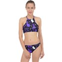 Halloween Party Seamless Repeat Pattern  Racer Front Bikini Set View1