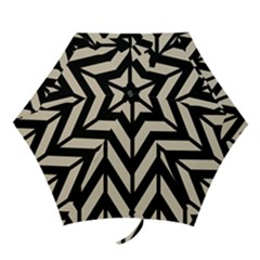 Chevrons Beige/noir Mini Folding Umbrellas by kcreatif