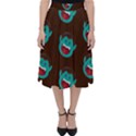 Frankenstein Halloween Seamless Repeat Pattern  Classic Midi Skirt View1