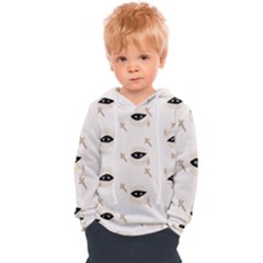 Halloween Mummies Seamless Repeat Pattern Kids  Overhead Hoodie by KentuckyClothing