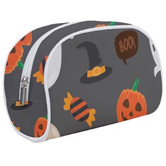 Halloween Themed Seamless Repeat Pattern Makeup Case (medium) by KentuckyClothing