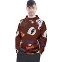 Halloween Seamless Repeat Pattern Men s Pullover Hoodie View1