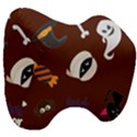 Halloween Seamless Repeat Pattern Head Support Cushion View3