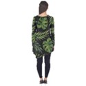 Green leaves Long Sleeve Tunic  View2