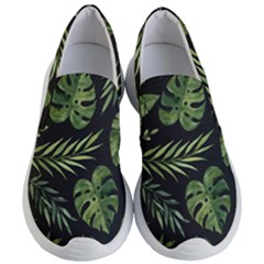 Green Leaves Women s Lightweight Slip Ons by goljakoff