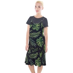 Green Leaves Camis Fishtail Dress by goljakoff