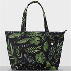 Green Leaves Back Pocket Shoulder Bag  by goljakoff