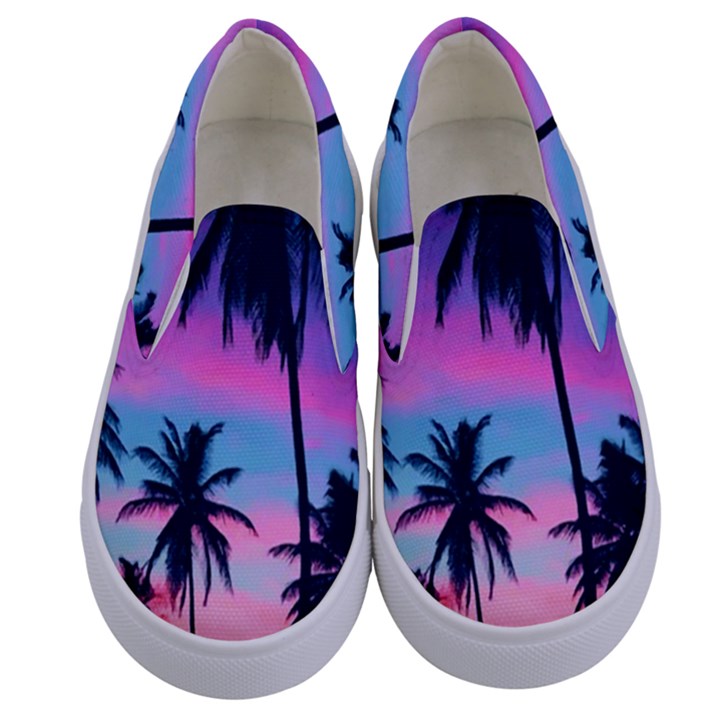 Palms Kids  Canvas Slip Ons