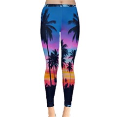 Palms Inside Out Leggings by goljakoff