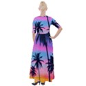 Palms Half Sleeves Maxi Dress View2