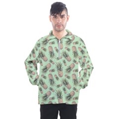 Pineapples Men s Half Zip Pullover by goljakoff