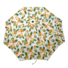 Tropical Pineapples Folding Umbrellas by goljakoff