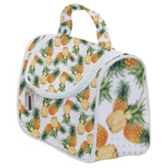 Tropical Pineapples Satchel Handbag by goljakoff