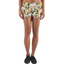 Tropical pineapples Yoga Shorts View1