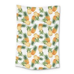 Tropical Pineapples Small Tapestry by goljakoff