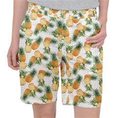 Tropical Pineapples Pocket Shorts by goljakoff