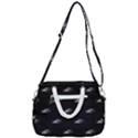 Formula One Black And White Graphic Pattern Rope Handles Shoulder Strap Bag View3