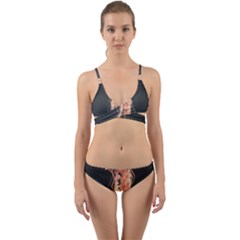 Photo Méduse Wrap Around Bikini Set by kcreatif