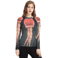 Photo Méduse Women s Long Sleeve Rash Guard by kcreatif