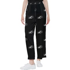 Formula One Black And White Graphic Pattern Women s Pants  by dflcprintsclothing