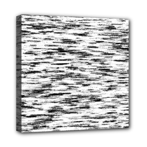 Texture Noir/gris Mini Canvas 8  X 8  (stretched) by kcreatif