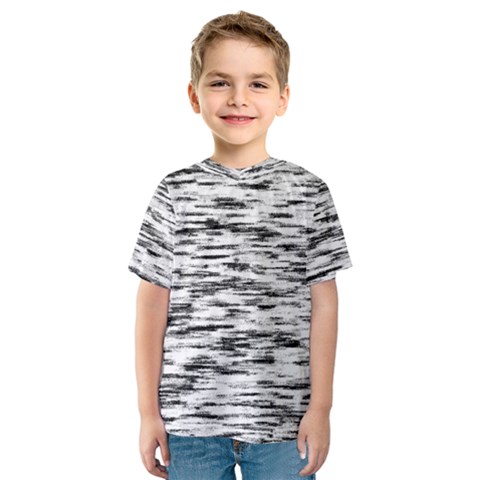 Texture Noir/gris Kids  Sport Mesh Tee by kcreatif