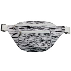 Texture Noir/gris Fanny Pack by kcreatif